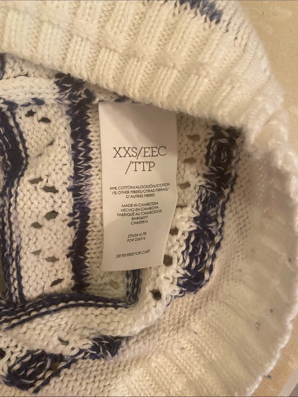 Chic CAbi  Peace pullover sweater - Picture 8 of 13